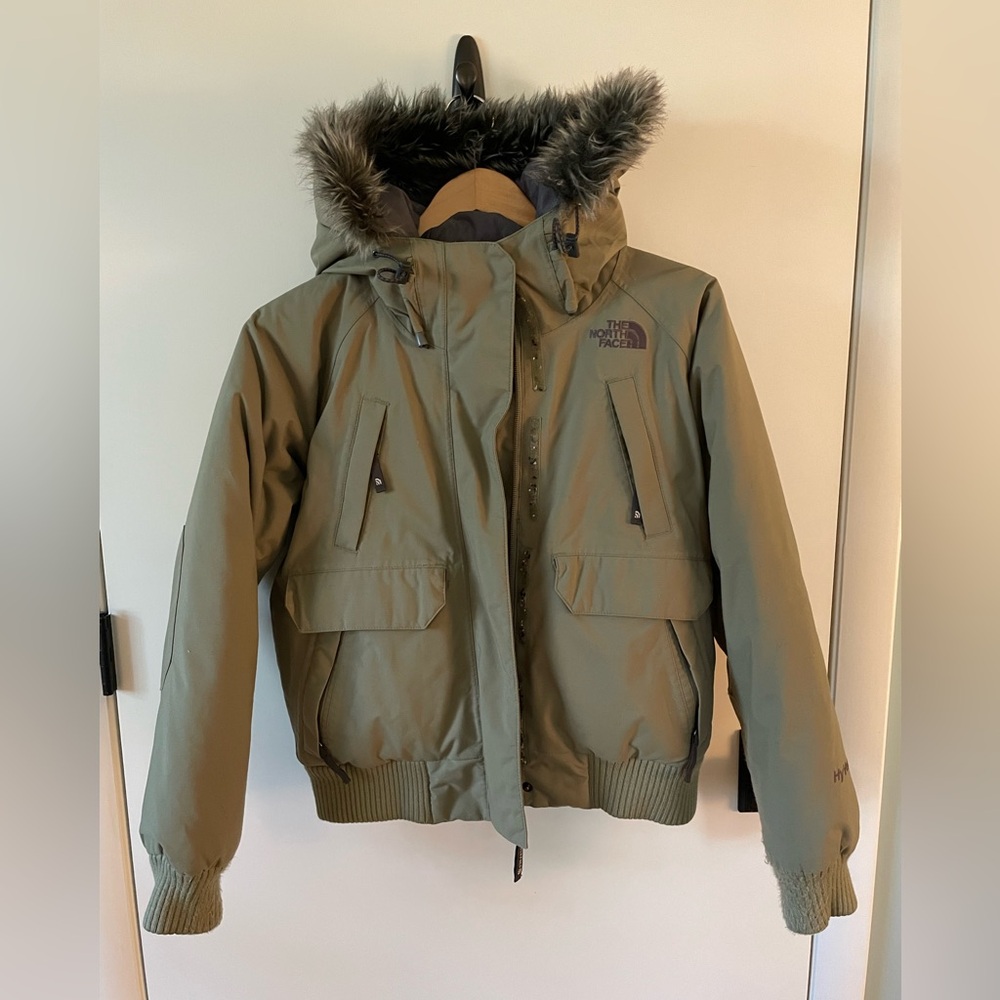 The North Face Down Bomber Winter Coat Y2K Style